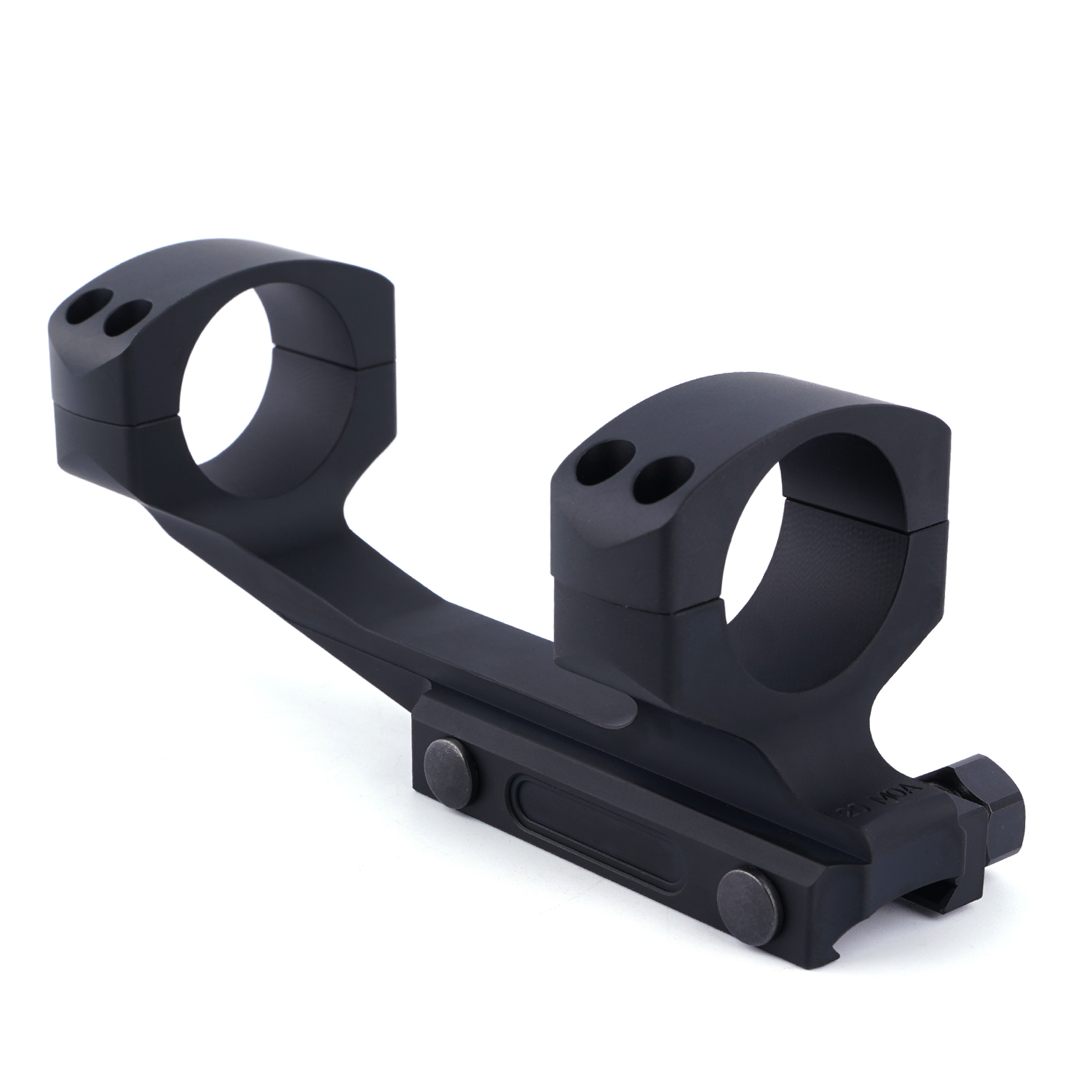 Cantilever Offset Scope Mount 30mm Rifle Scope Mounts 20MOA Dual Rings