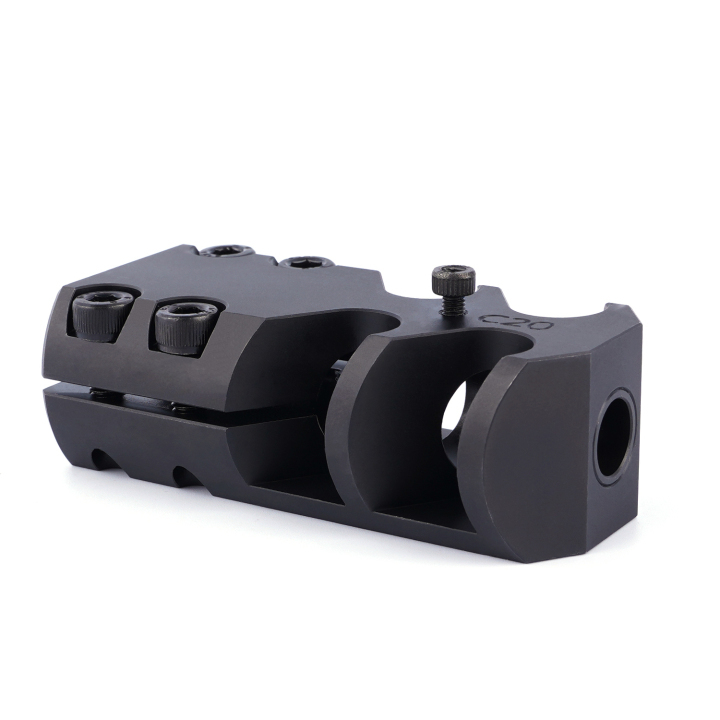 Reduce Recoil 8mm/.308 Steel Clampon Muzzle Brake .308 Compensator Fits 19.820.2mm Muzzle