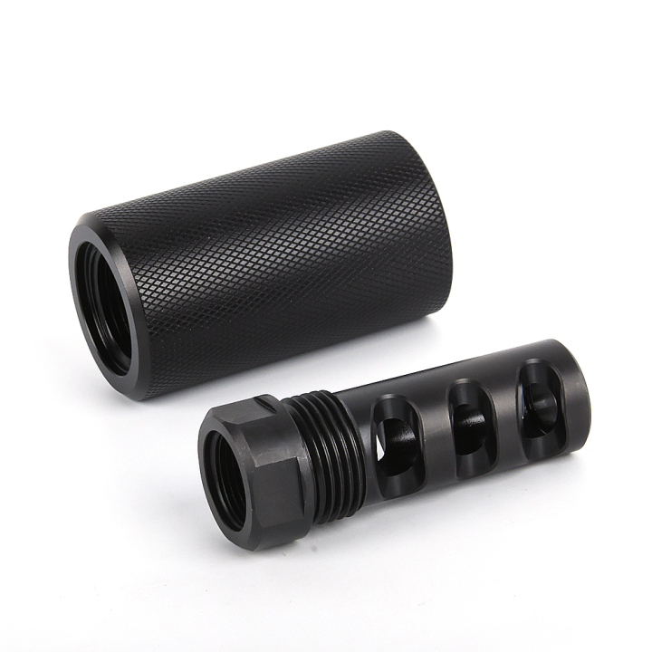 .308/762 5/8x24tpi Muzzle Brake with Sound Redirect Thread Brake + 13
