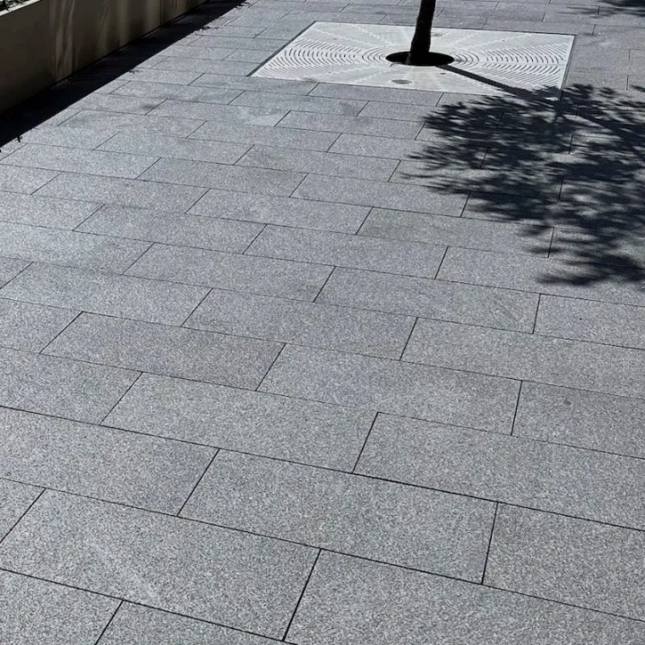 Raven Black Granite Tiles & Pavers