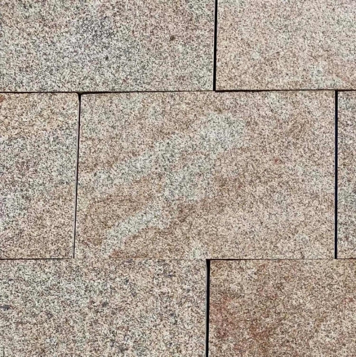 Honey Jasper Exfoliated Granite Tiles & Pavers