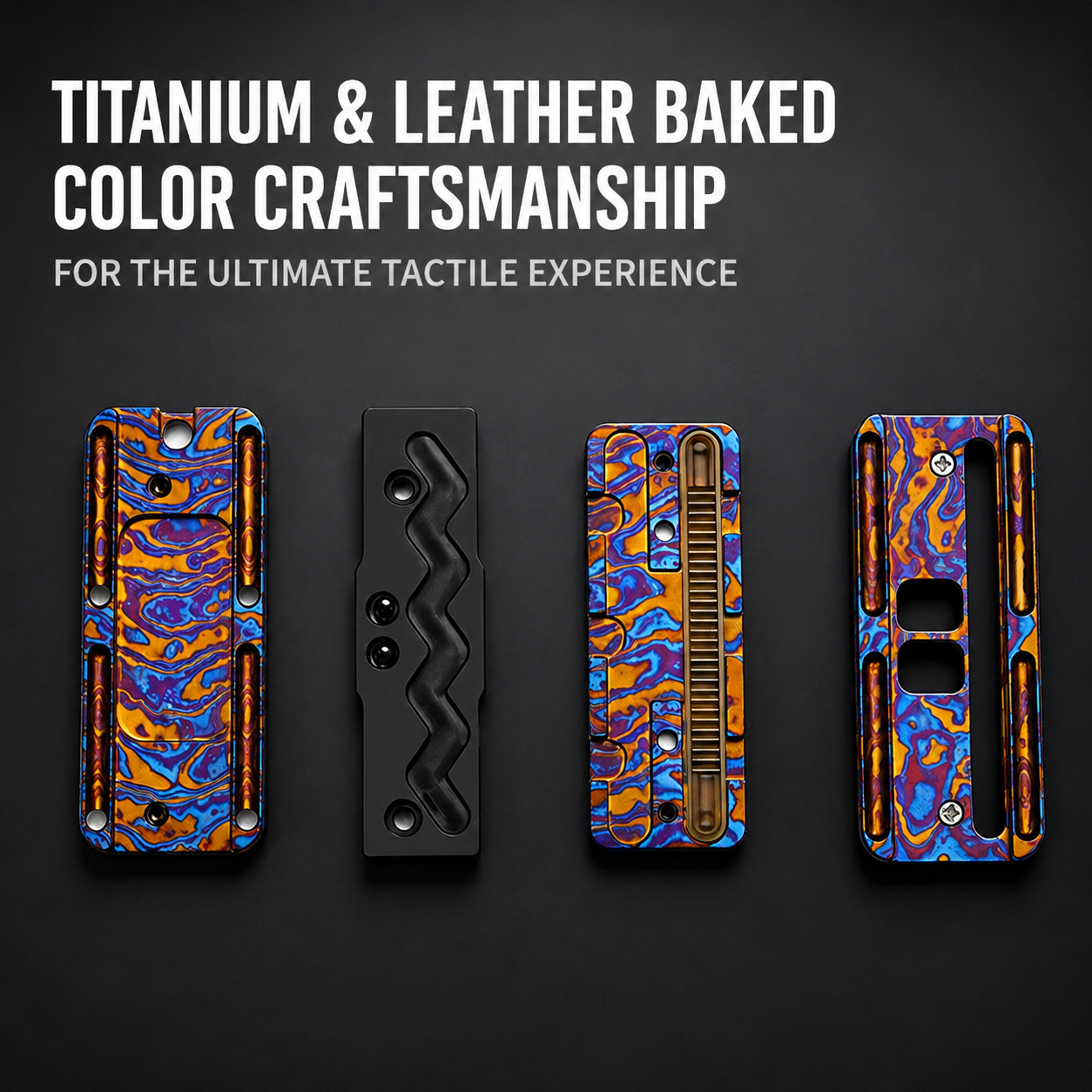 HALOOPLAYER Sunflare Pro Titanium Alloy Mechanical Push Slider