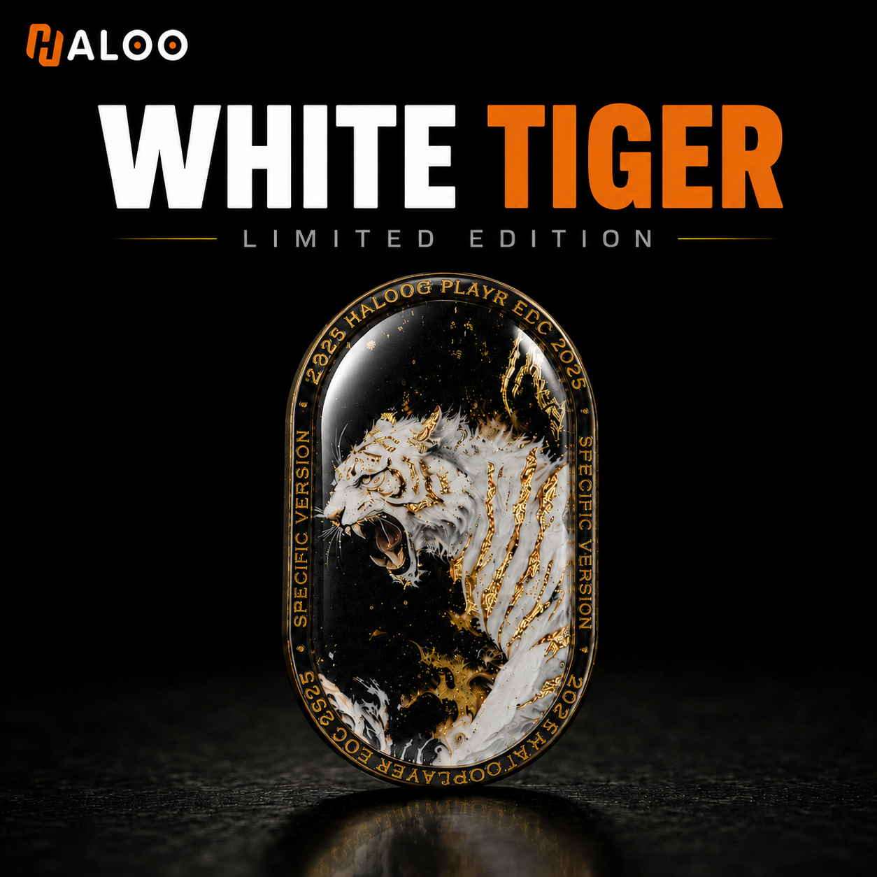 HALOO PLAYER EDC 正規品 HALOOPLAYER EDC custom DIY Sea Shark Metal Stainless Steel Finger