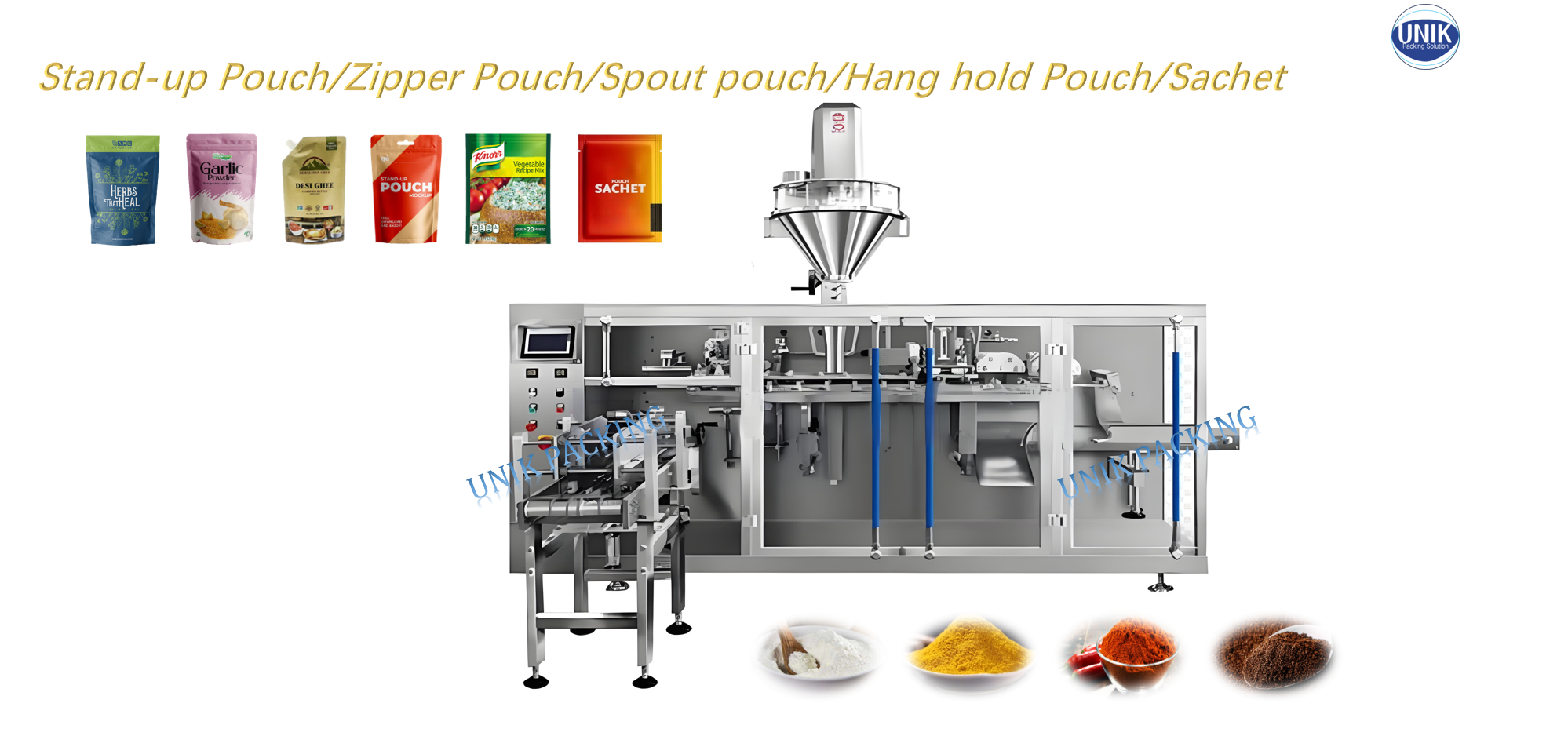 Premade Bag Fill Seal Machine for Powder