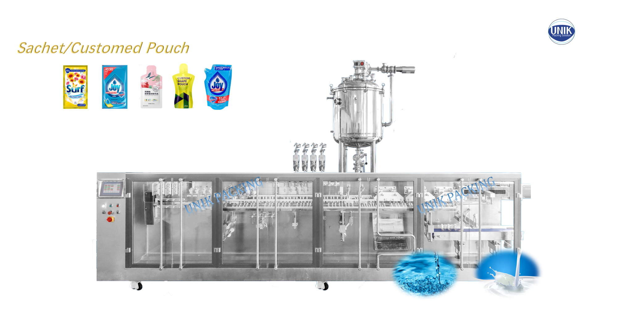 Premade Bag Packaging Machine for Liquid/Sauce