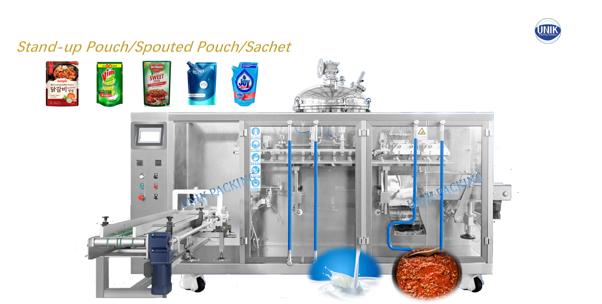 Premade Bag Packaging Machine for Liquid/Sauce