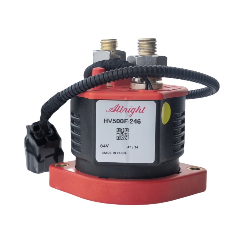 Single-pole Normally Open Full-sealed High-voltage contactors HV500F-246