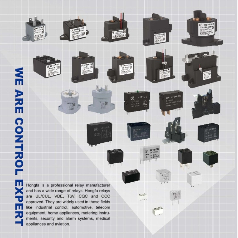 HFE85P-250 HONGFA High Voltage DC Contactor 1000V 250A