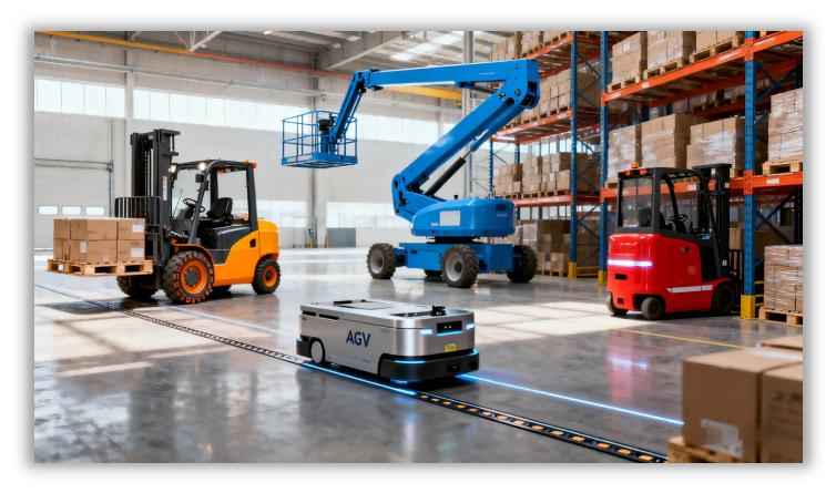 product-1-1 Electric forklift, AGV and industrial vehicles using ALQ EVQ5K-350G 1000V DC contactor
