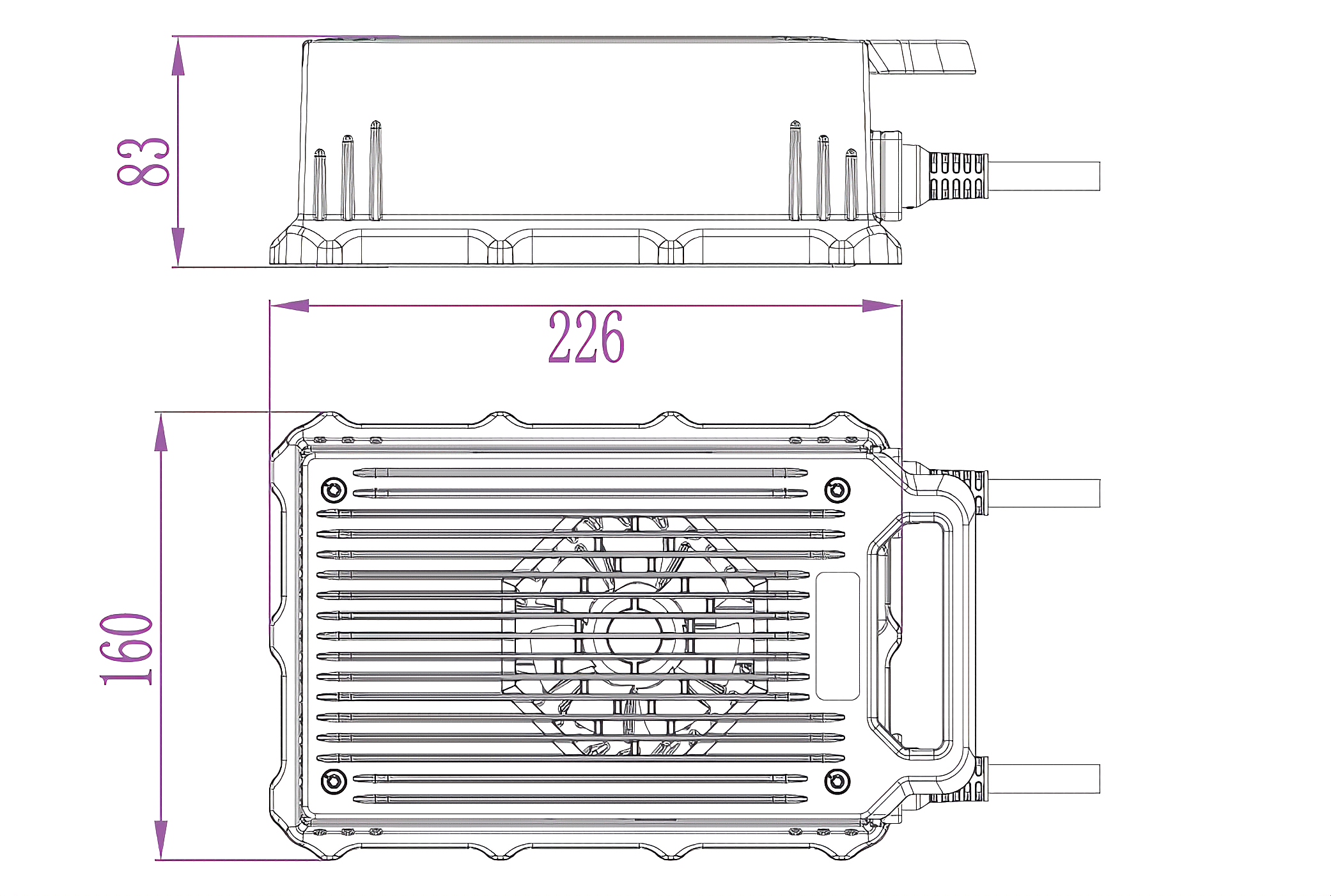 1.2kW/1200W on board charger/ 72V20A/60V25A/48V25A/24V25A/Factory supply