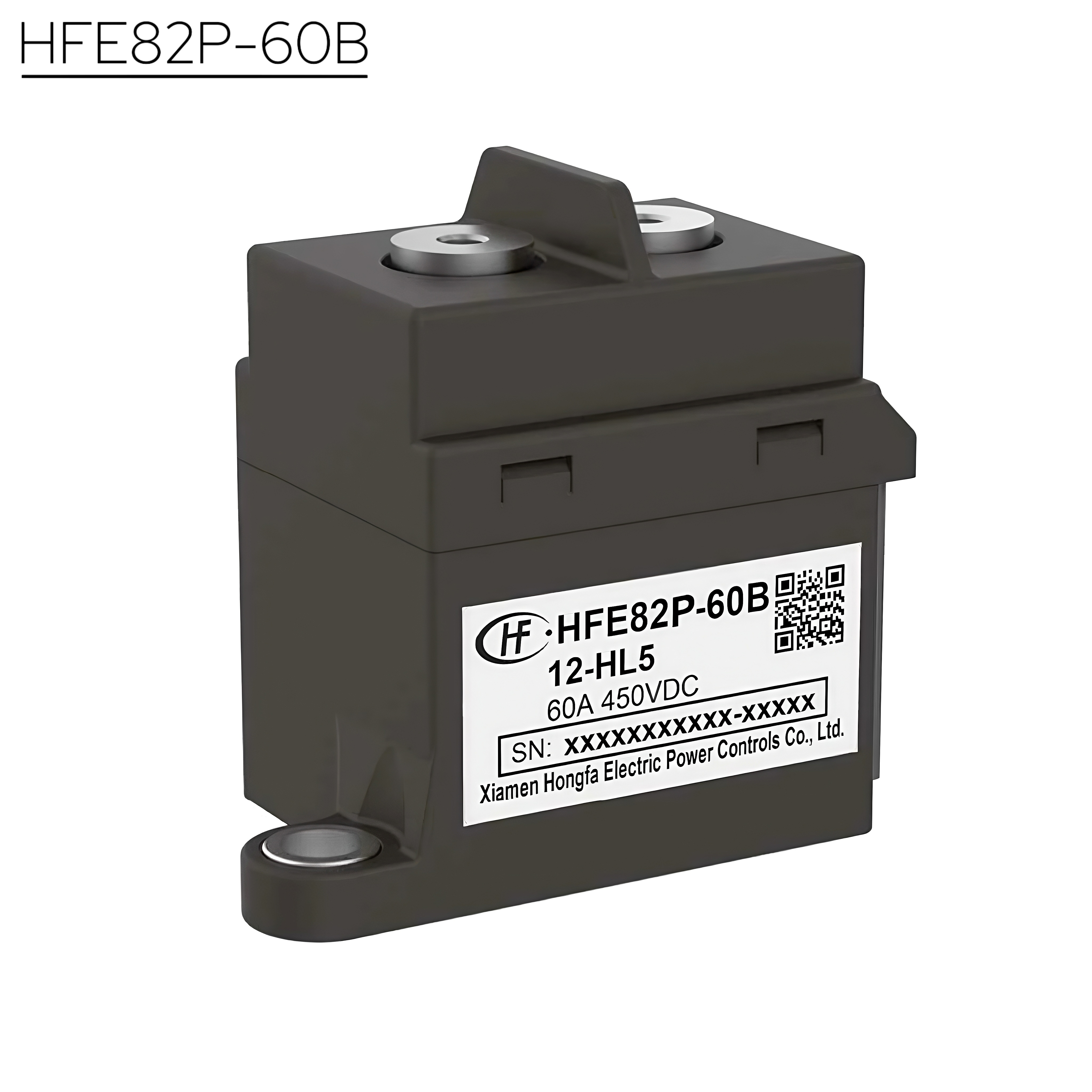 HFE82P-60B HONGFA High voltage DC Contactor 450V 750V 60A
