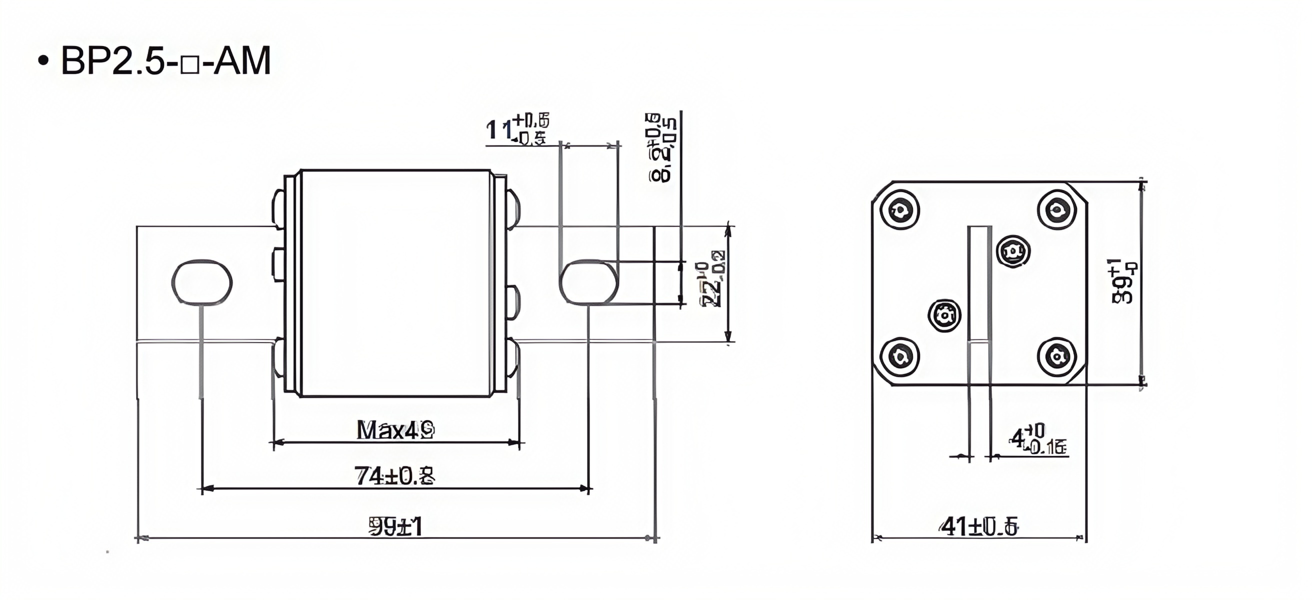 Hudson Fuse Low Voltage BP2.5-AM Series DC Fuses for Battery Pack Protection Protection Category