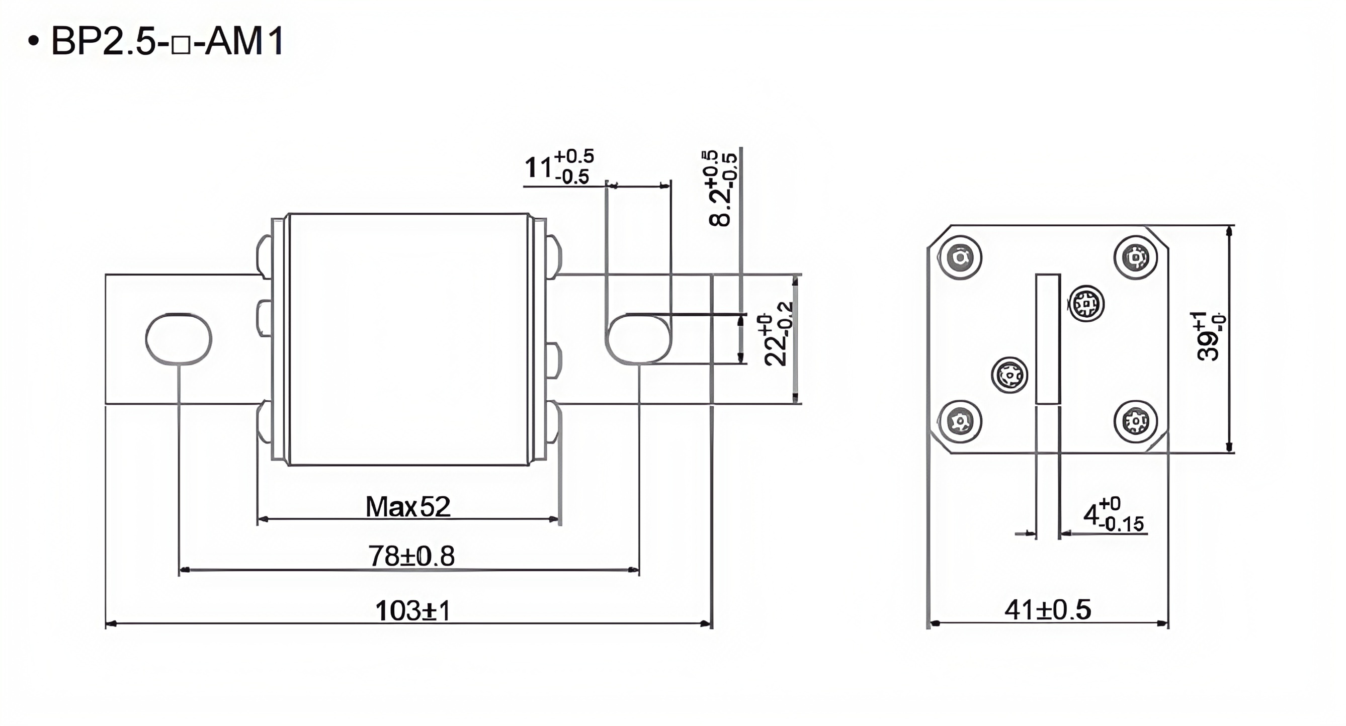 Hudson Fuse Low Voltage BP2.5-AM Series DC Fuses for Battery Pack Protection Protection Category