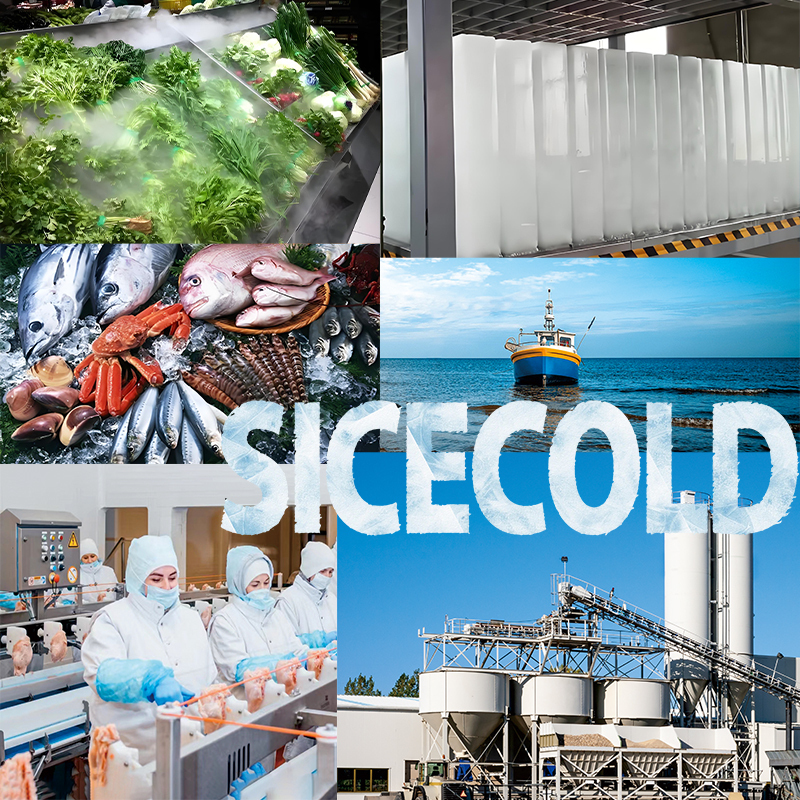 Block ice machine is favored by ice distribution factory