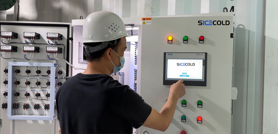 Beware of abnormal noise caused by flake ice machine failure