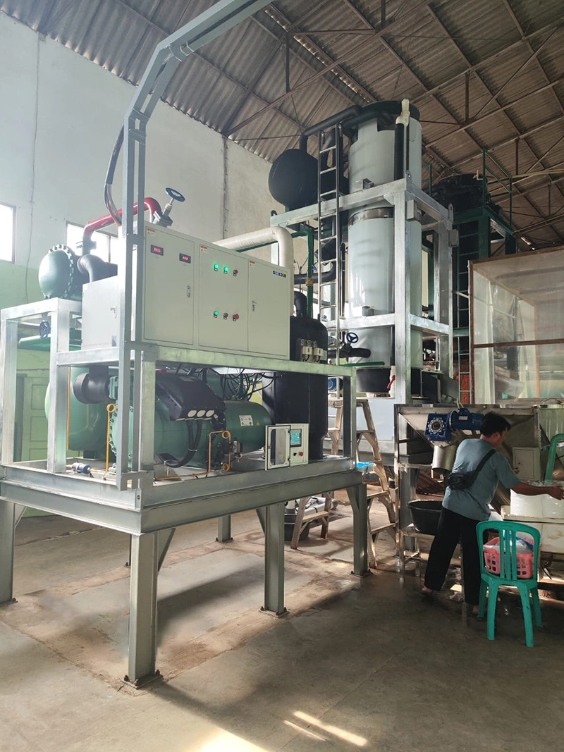 Tube Ice plant 30 tons in Indonesia