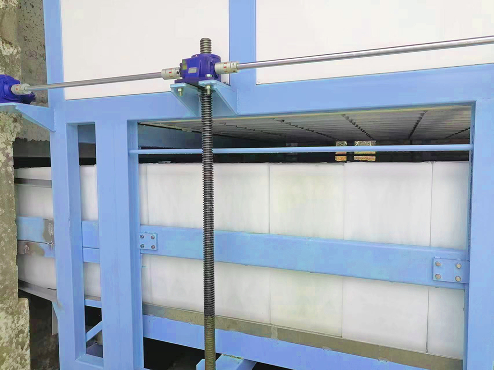 50 Ton Direct Cooling Block ice Factory 