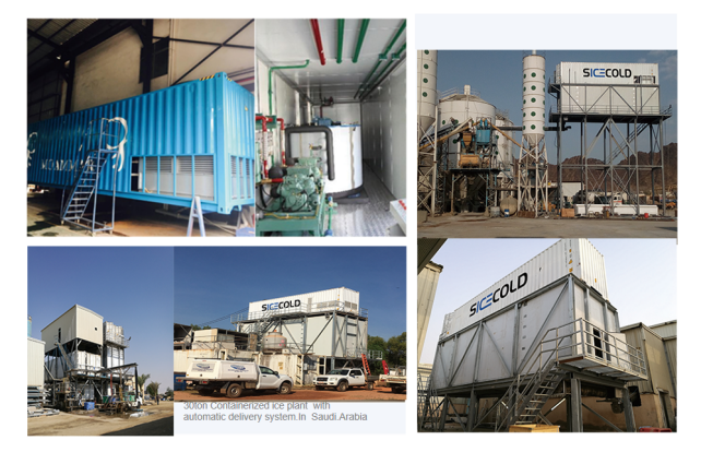 Application of Flake Ice in Concrete Mixing Temperature Control 