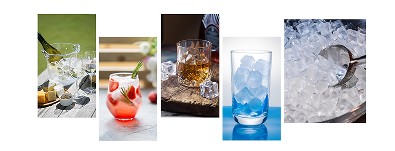 Cube Ice Maker 32-125kg/24hrs Vertical series Long Service Life automatic commercial ice cube machine  