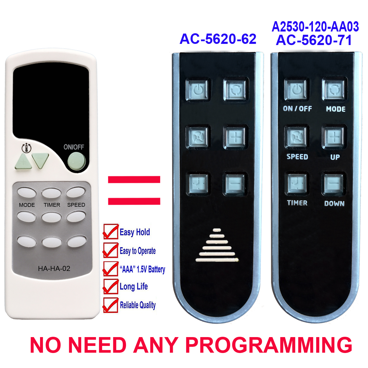 Air Conditioner Remote Control Replacement