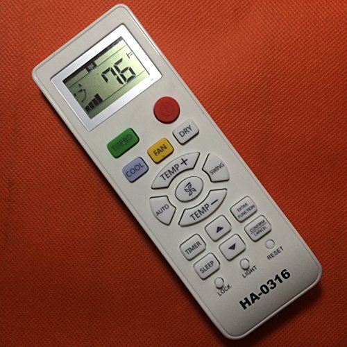 Ha 0316 Replacement For Haier Air Conditioner Remote Control Model