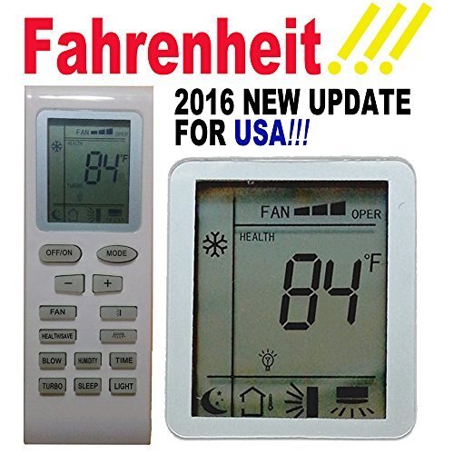 Generic Replacement Air Conditioner Remote Control For Gree Lennox