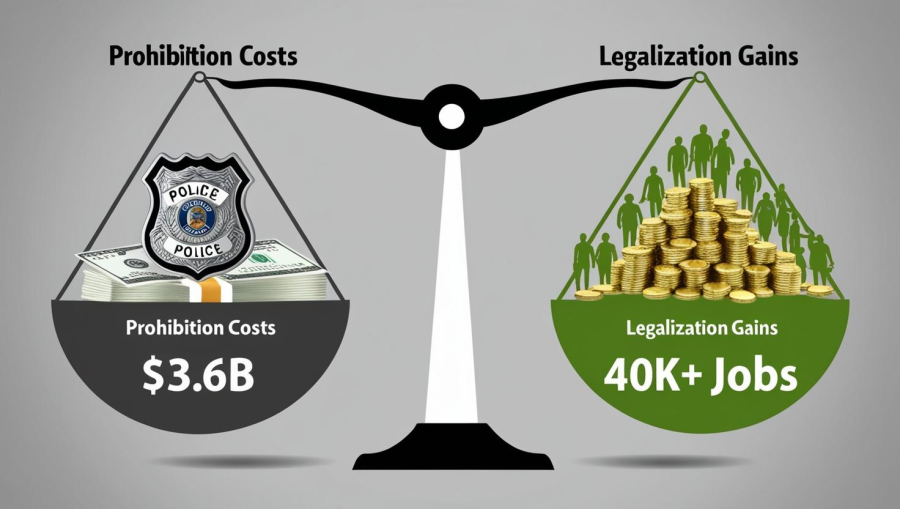 U.S. Marijuana Legalization: 2025 Economic Impact