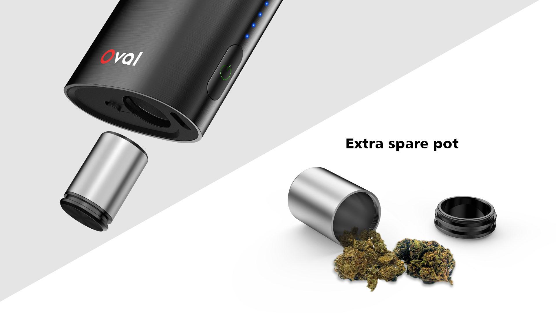 VAPORBA Oval Dry Herb Vaporizer 13 VAPORBA Oval Dry Herb Vaporizer