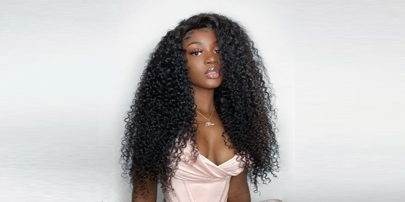 6x6 HD Deep Curly Glueless Wig