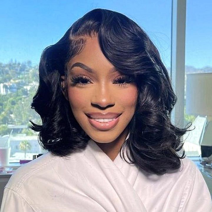 Wavy Bob HD Lace Front Wig
