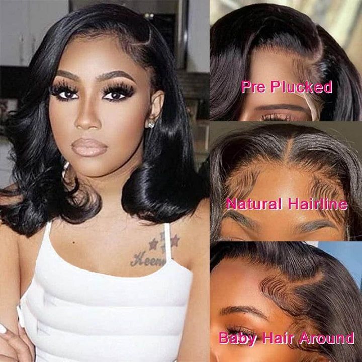 Wavy Bob HD Lace Front Wig