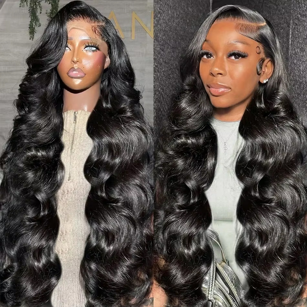 Carina Glueless Body Wave 13x4 HD Lace Frontal wigs Human Hair 250% Full Thick Wigs - 32 inch / 250%