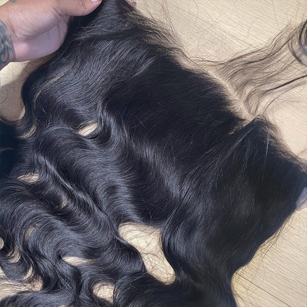 Carina 13x4 13x6 HD Lace Frontal Body Wave Pre Plucked Swiss HD Lace Closure 100% Human Hair - 5x5 / 22inch