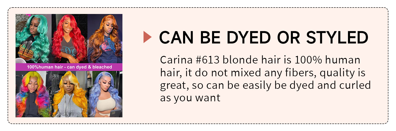 Carina 613 HD Lace wigs 13x6 Full Frontal Body Wave Thick 250% Long wigs Glueless Human Hair Wigs