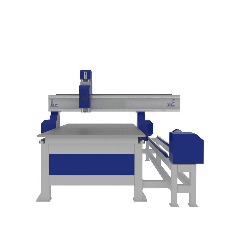 The Latest 4' x 8' CNC Router With Rotary 4th Axis 1325 Rotary
