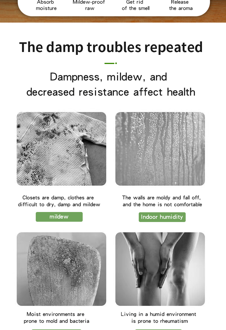 customized label moisture absorber for home interior dehumidifier box  