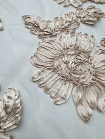 Classical apricot Stain Colling Embroidery Fashion Fabric HKD9950-R201  embroidery lace,multi-colored embroidery fabric,flower fabric