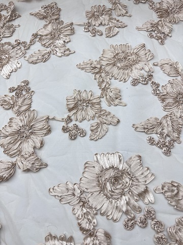 Classical apricot Stain Colling Embroidery Fashion Fabric HKD9950-R201  embroidery lace,multi-colored embroidery fabric,flower fabric