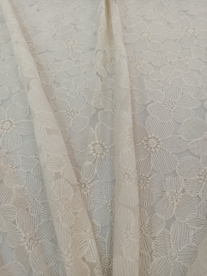 Flower pattern Plain Embroidery HF0078  