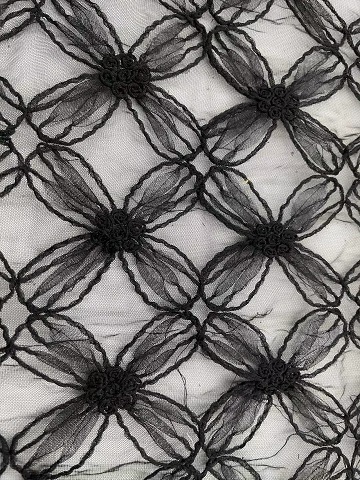 New Trending Fashion Fabric With Cord Collling Embroidery  HKD9936-M201   
