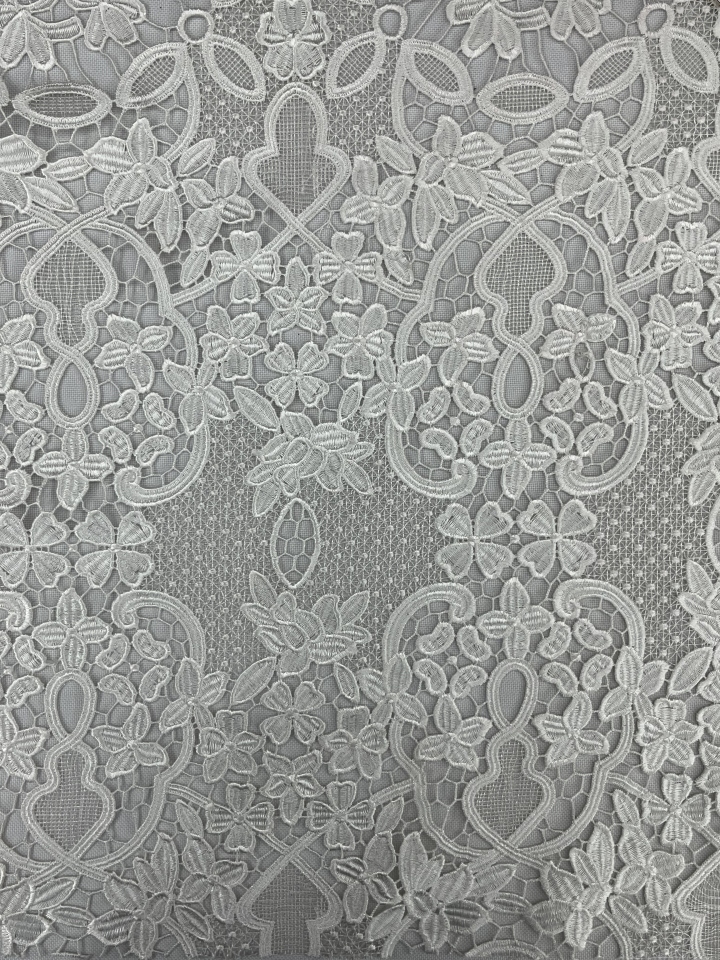 Flower Pattern  Chemical Embroidery HKS5378---W001   