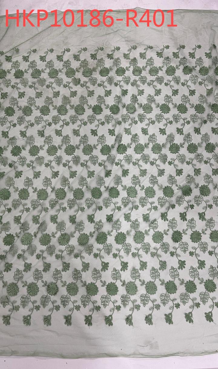 New Styles Colorful Flowers Pattern 3D Embroidery Fabrics HKZ10142  3D embroidery