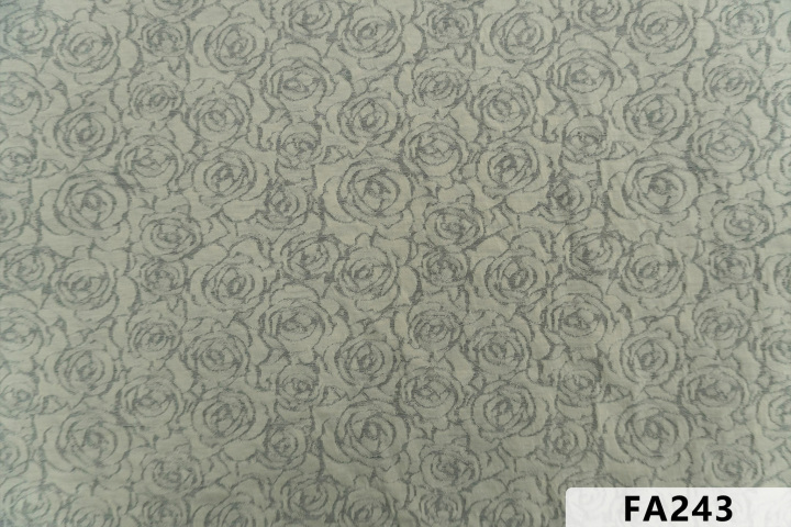 Simple Cotton Cord Embroidery With Roses FA243