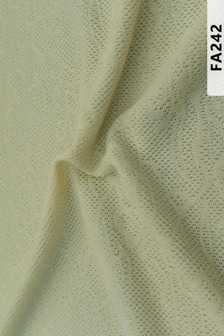 Simple Wrinkle Fabric Embroidery FA242  sequins embroidery factory