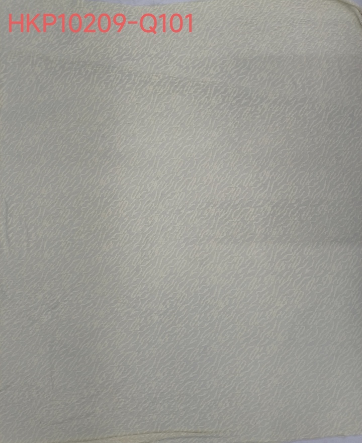 White Wrinkled Cloth With Plain Embroidery HKP10209  embroidery fabric,fashion embroidery fabric,textile