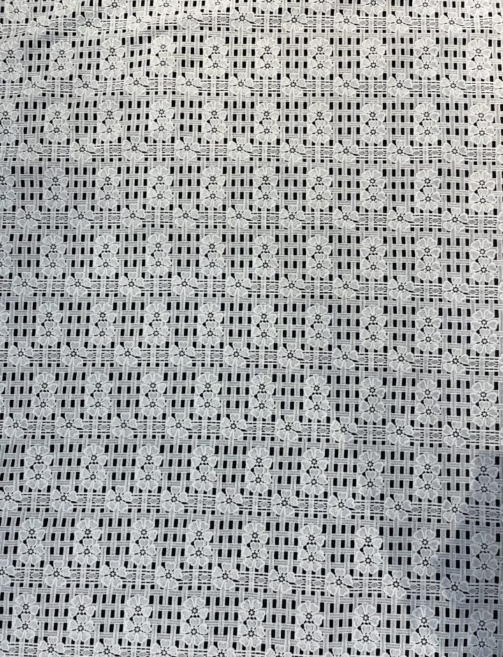 White Imitation weaving Pattern With Chemical Embroidery HKS11279  embroidery fabric,fashion embroidery fabric,textile