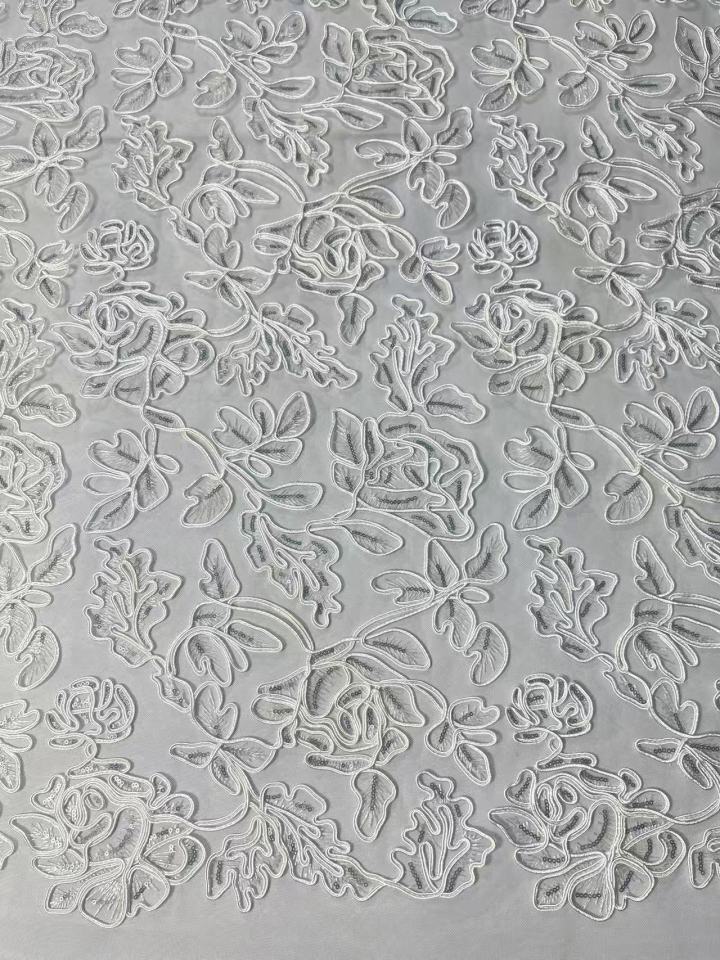  Creatical Flower Pattern Colling Embroidery SJ02449  