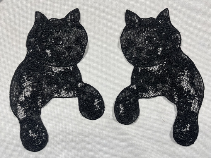 Black Imitation weaving Pattern With Chemical Embroidery HKS10259-H002  embroidery fabric,fashion embroidery fabric,textile