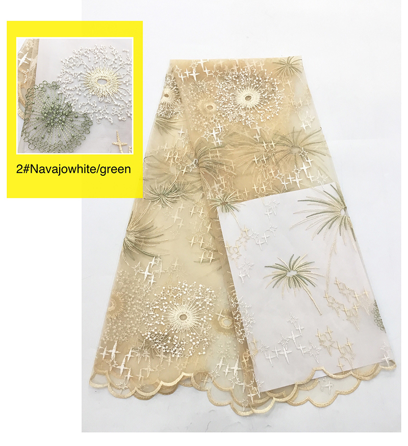 Apricot base fabric  multicolour shiny polyester yarn   