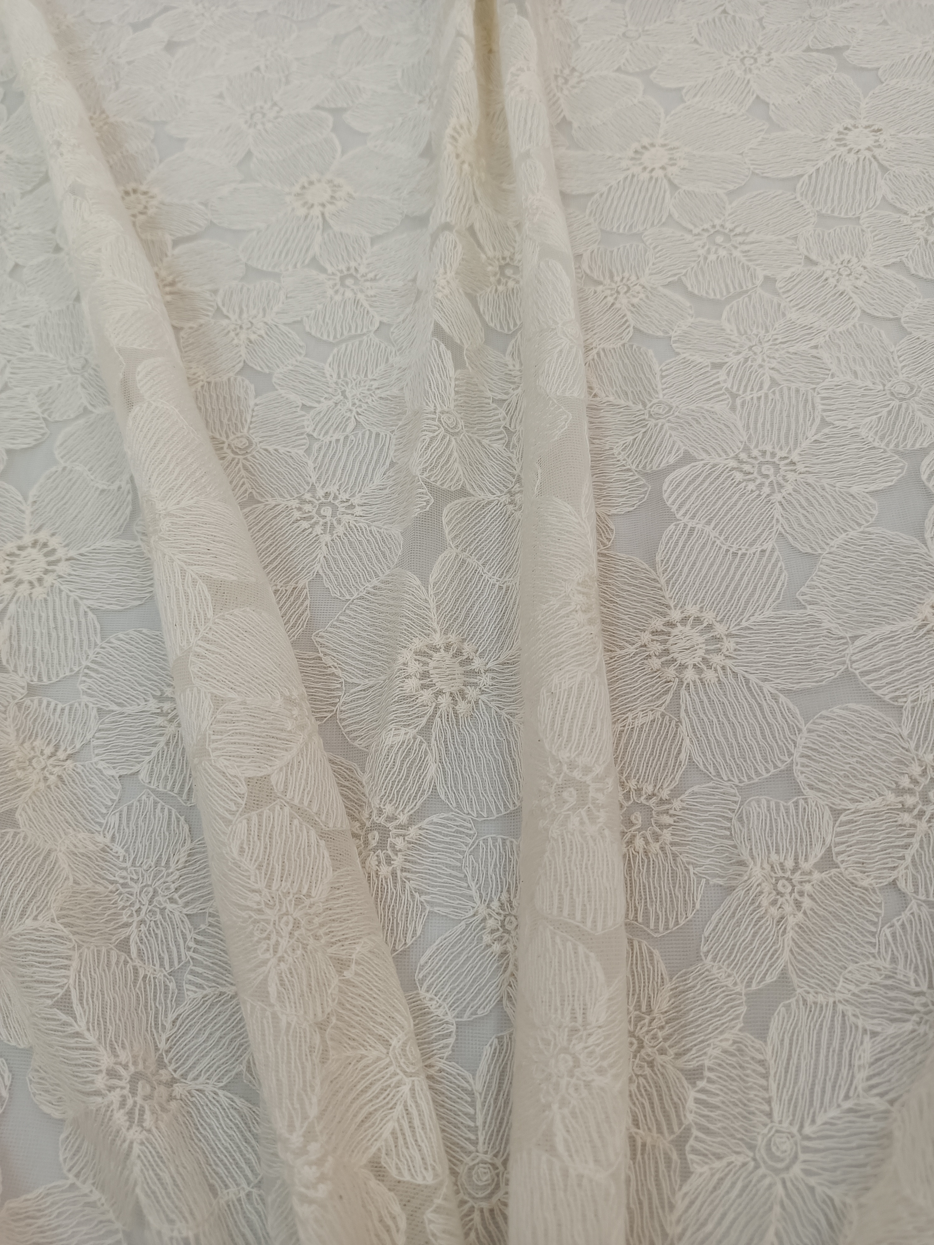 Flower pattern Plain Embroidery HF0078  